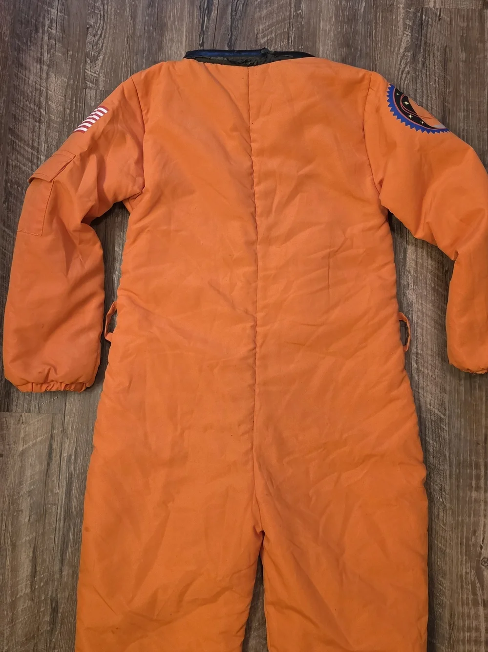 Kids Hallow’s Eve Orange Astronaut Space Suit Costume Jumpsuit – Size L (7)